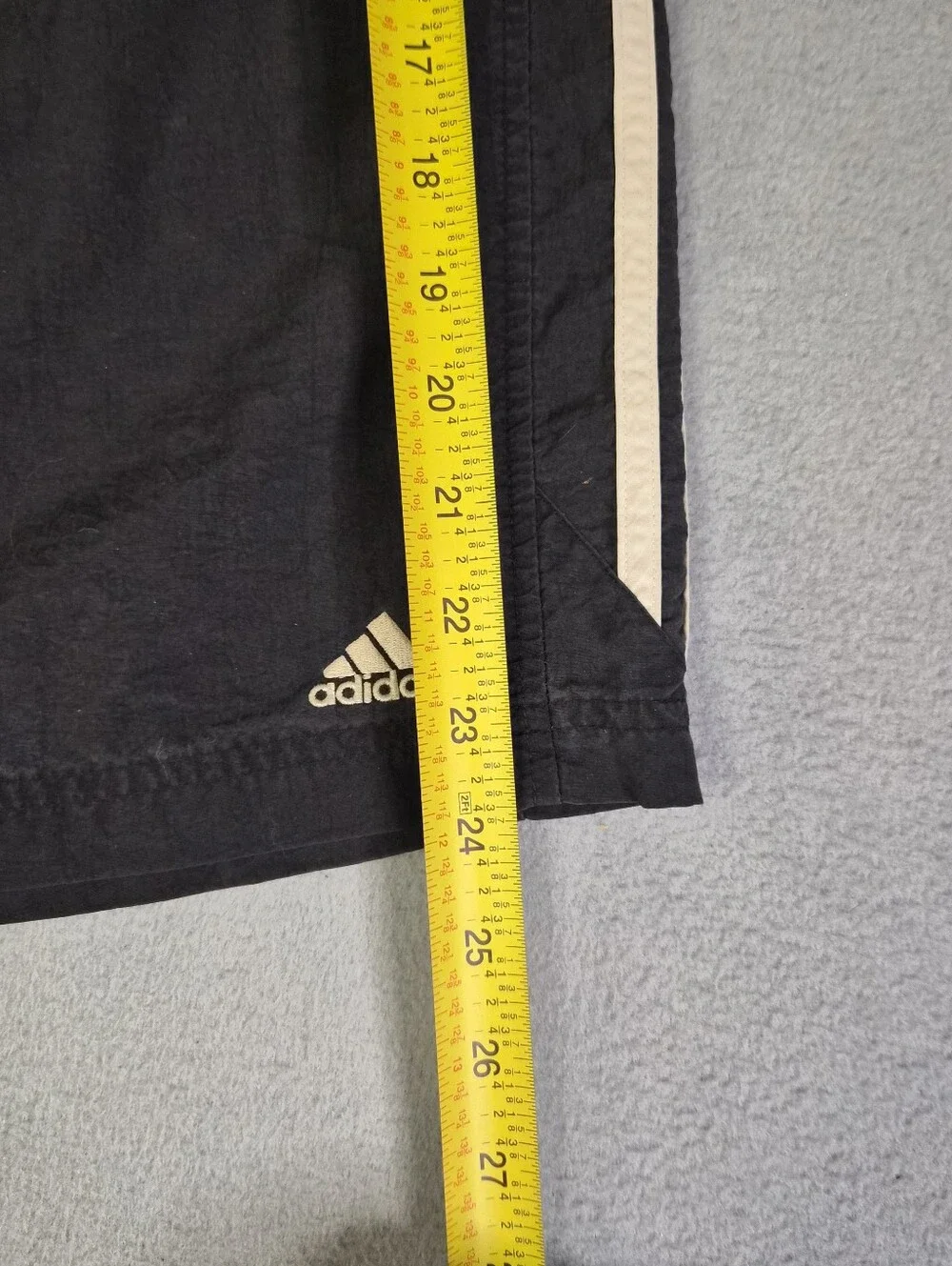 Adidas black shorts with white stripes Size mens XXL #athletic #stripes